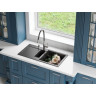 Мойка OMOIKIRI SAKAIME 86-2-DC Tetogranit/темный шоколад 4993201