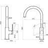 Смеситель OMOIKIRI OKAWA 2 PLUS-BN 4994549